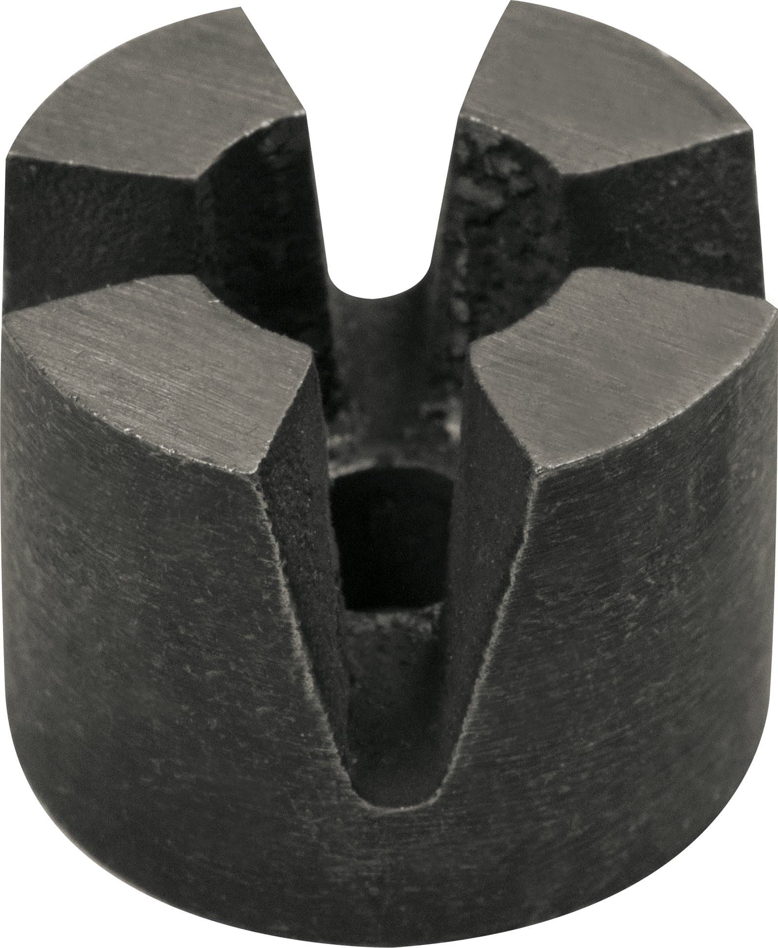 MAG-Mate 5H177 6-Pole Alnico 5 Rotor Shaped Magnet, 1.24 x 0.75"