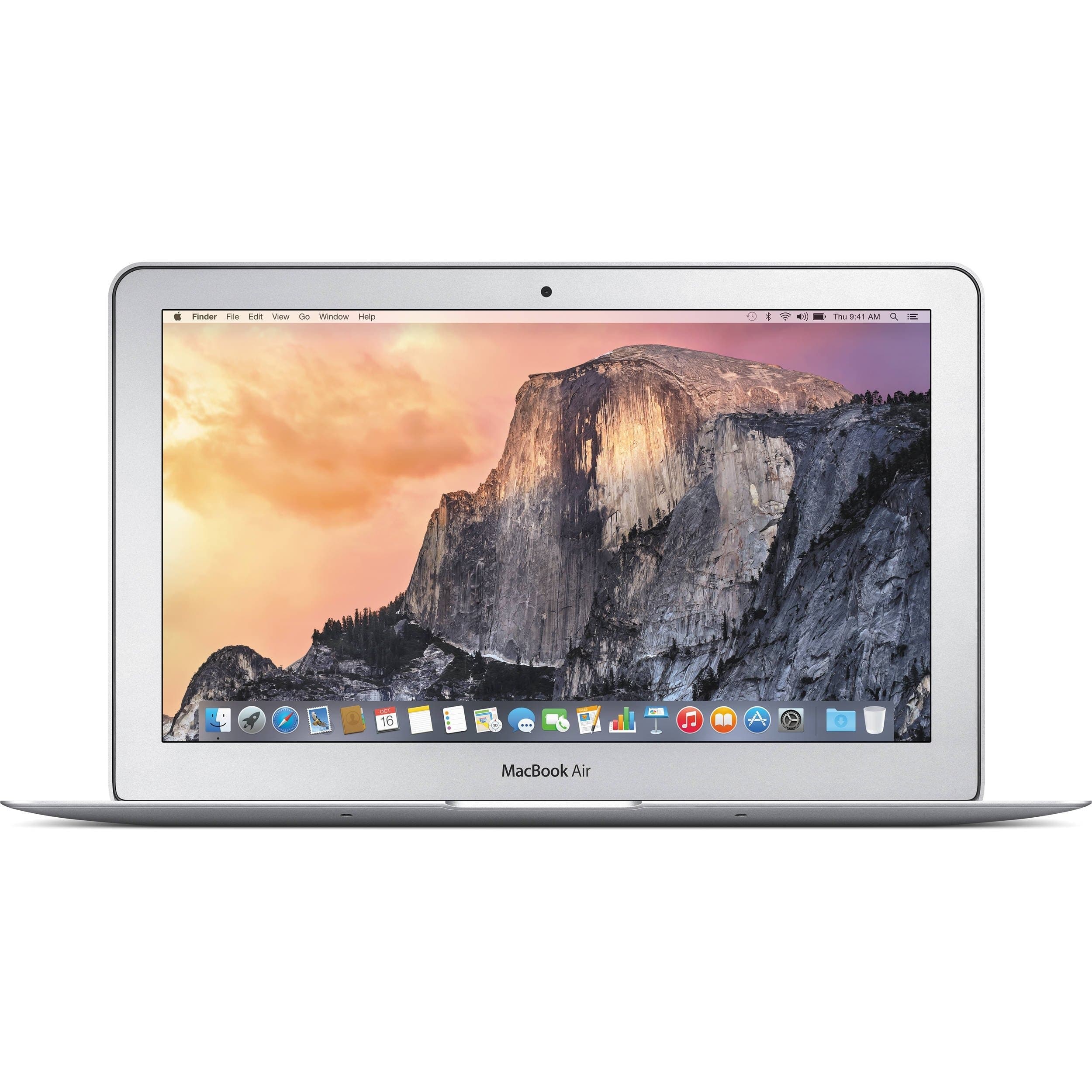 Apple MacBook Air MJVM2LL/A Intel Core i5-5250U X2 1.6GHz 4GB 120GB, Silver (Renewed)