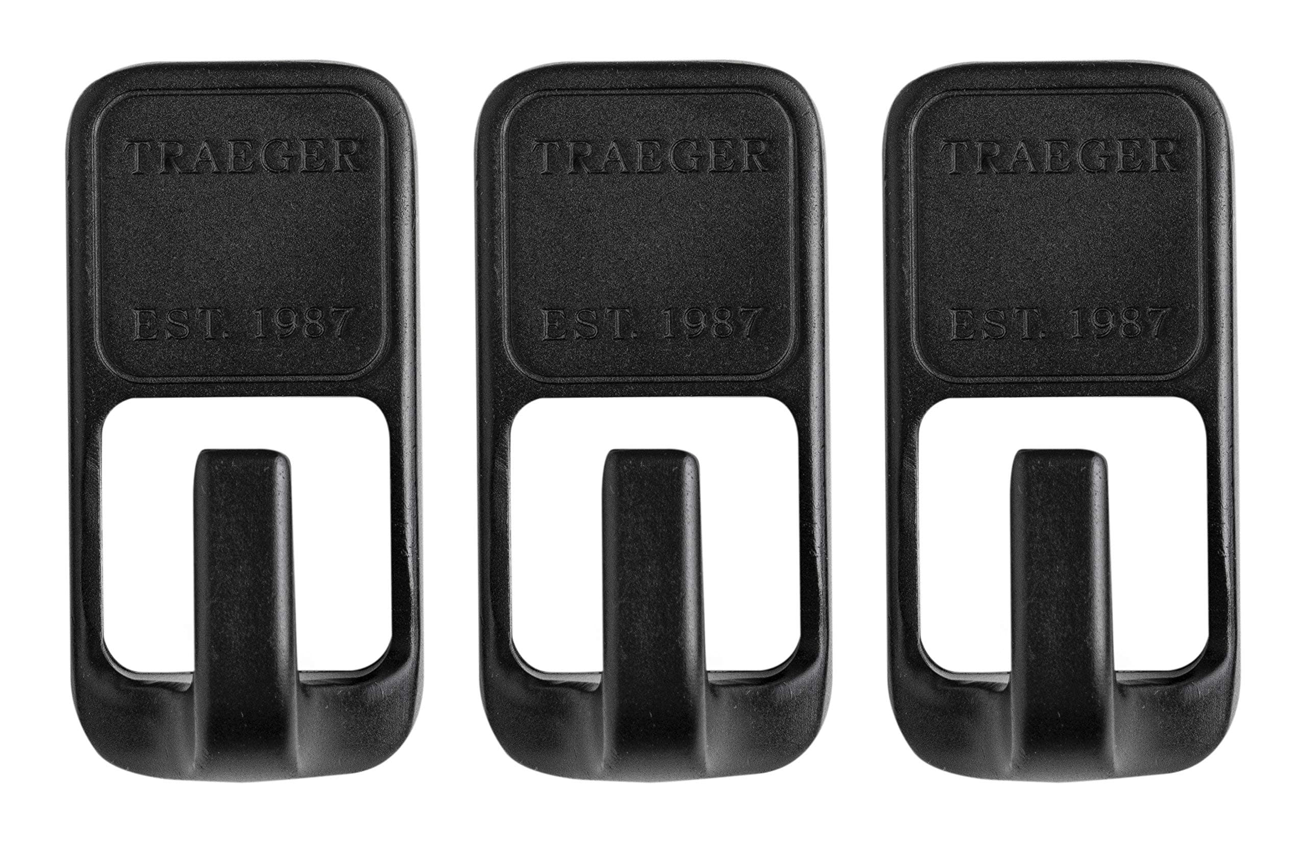 Traeger Grills BAC536 Magnetic Aluminum Tool Hooks Grill Accessory