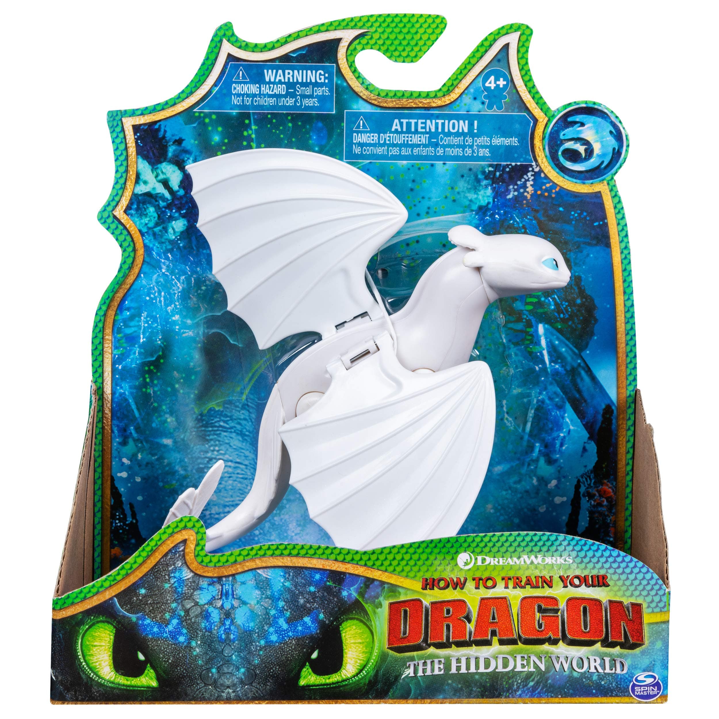 Dreamworks DragonsLightfury Dragon Figure with Moving Parts, for Kids Aged 4 & Up