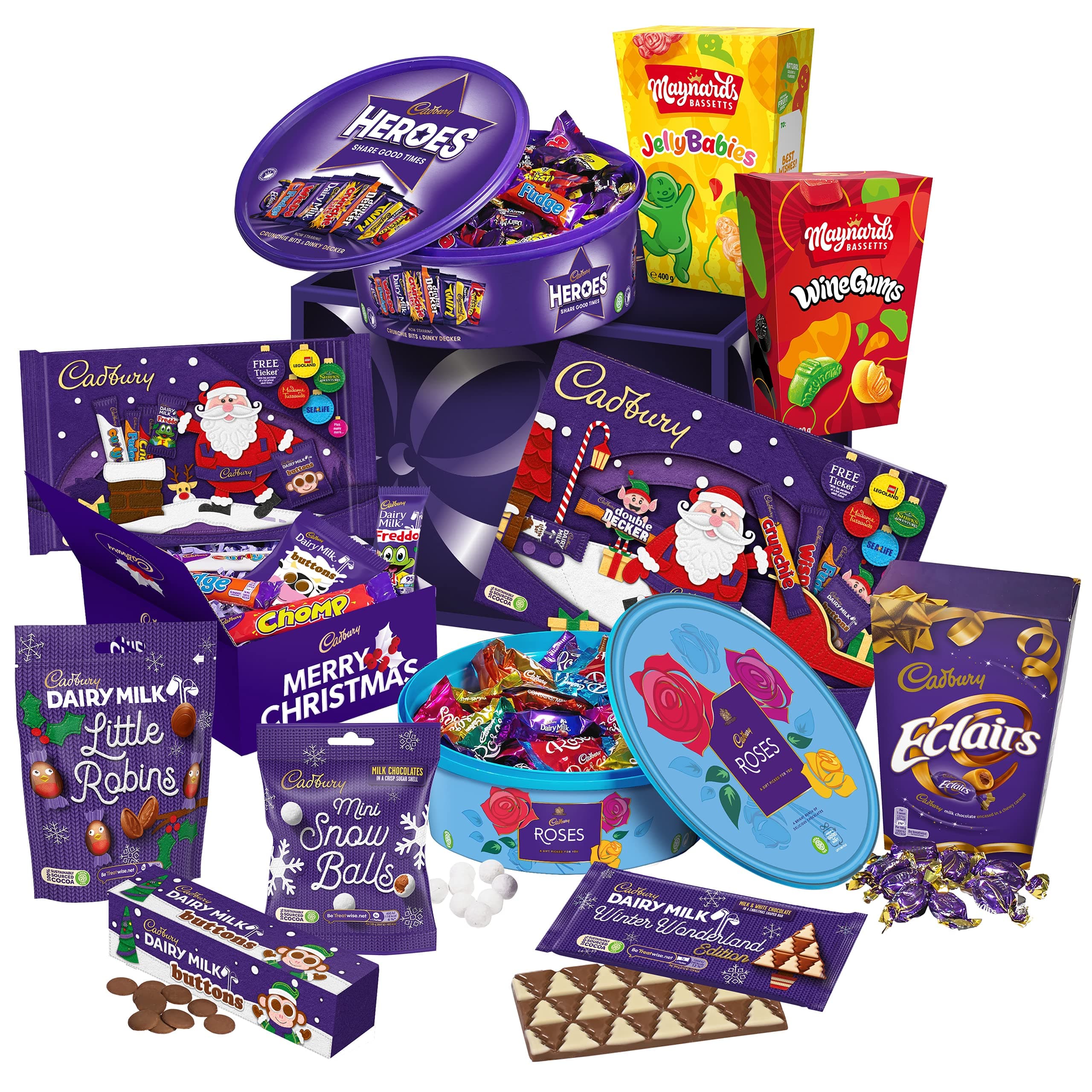 Cadbury Gifts Direct Team Hamper set, Pack of 1