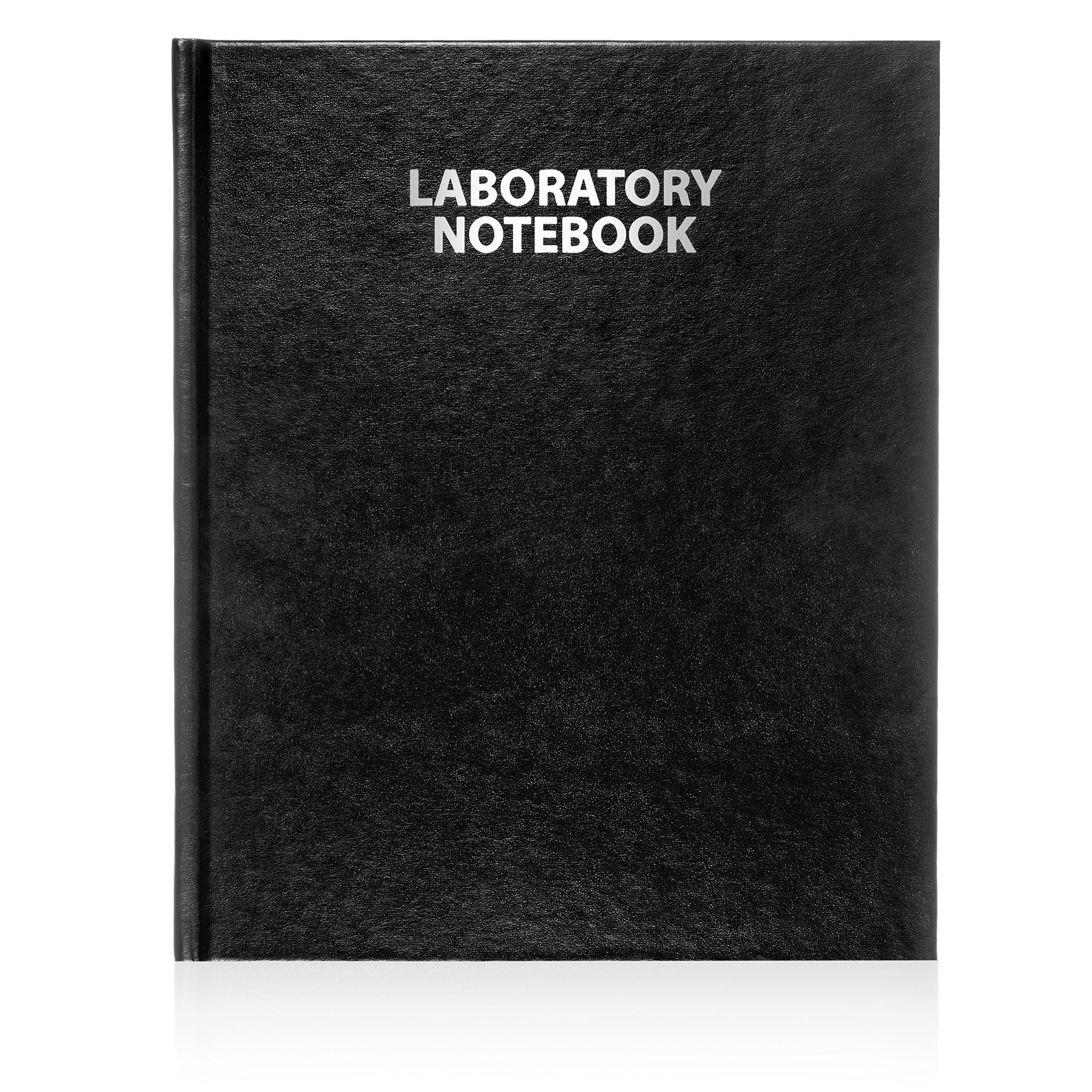 Laboratory Notebook, 96 Pages 3001HC Black Hard Cover
