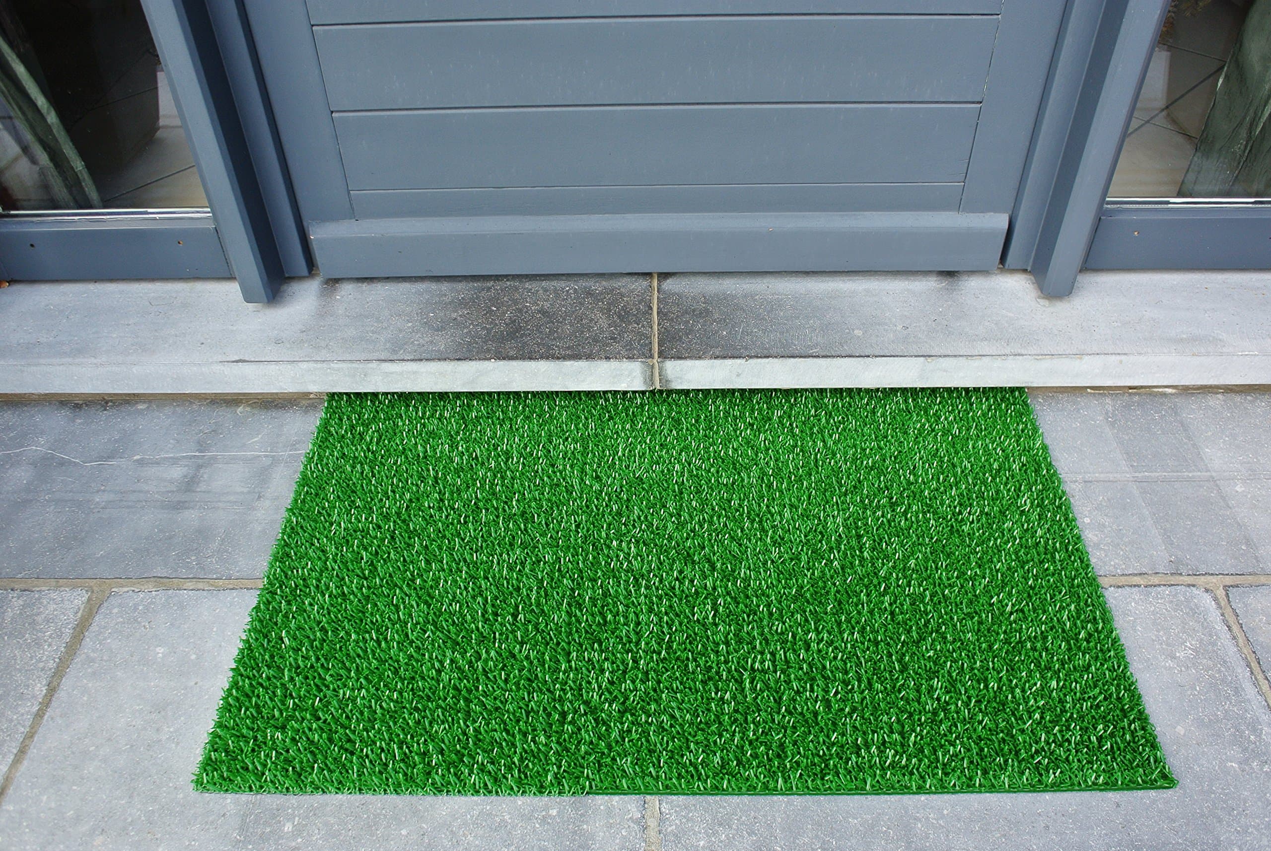 AstroTurf 10187320FG 55 x 90 cm Classic High Performance Outdoor Scraper Doormat - Spring Green