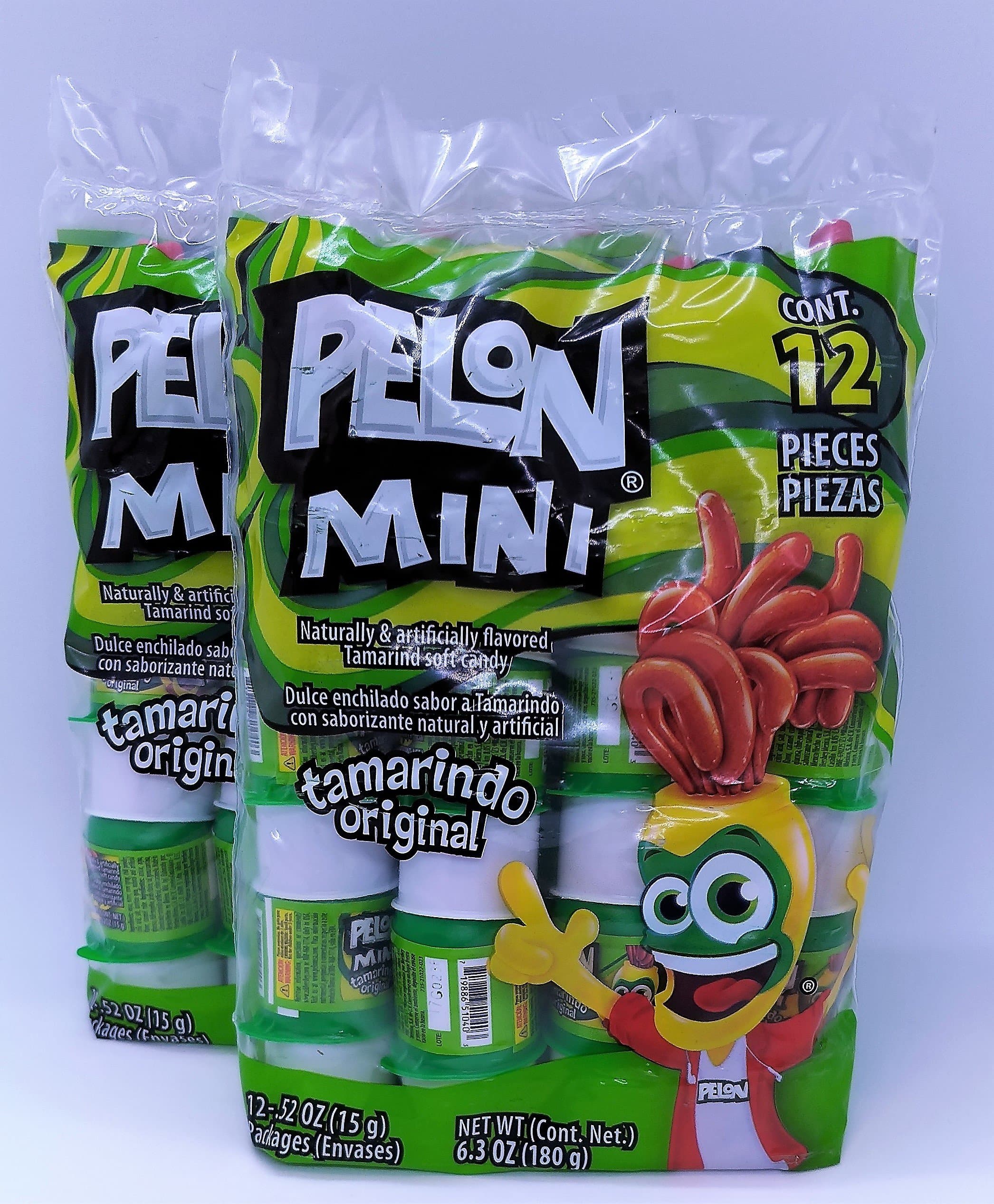 Pelon Mini Pelo Rico 12 COUNT 0.52 Oz (PACK OF 2)