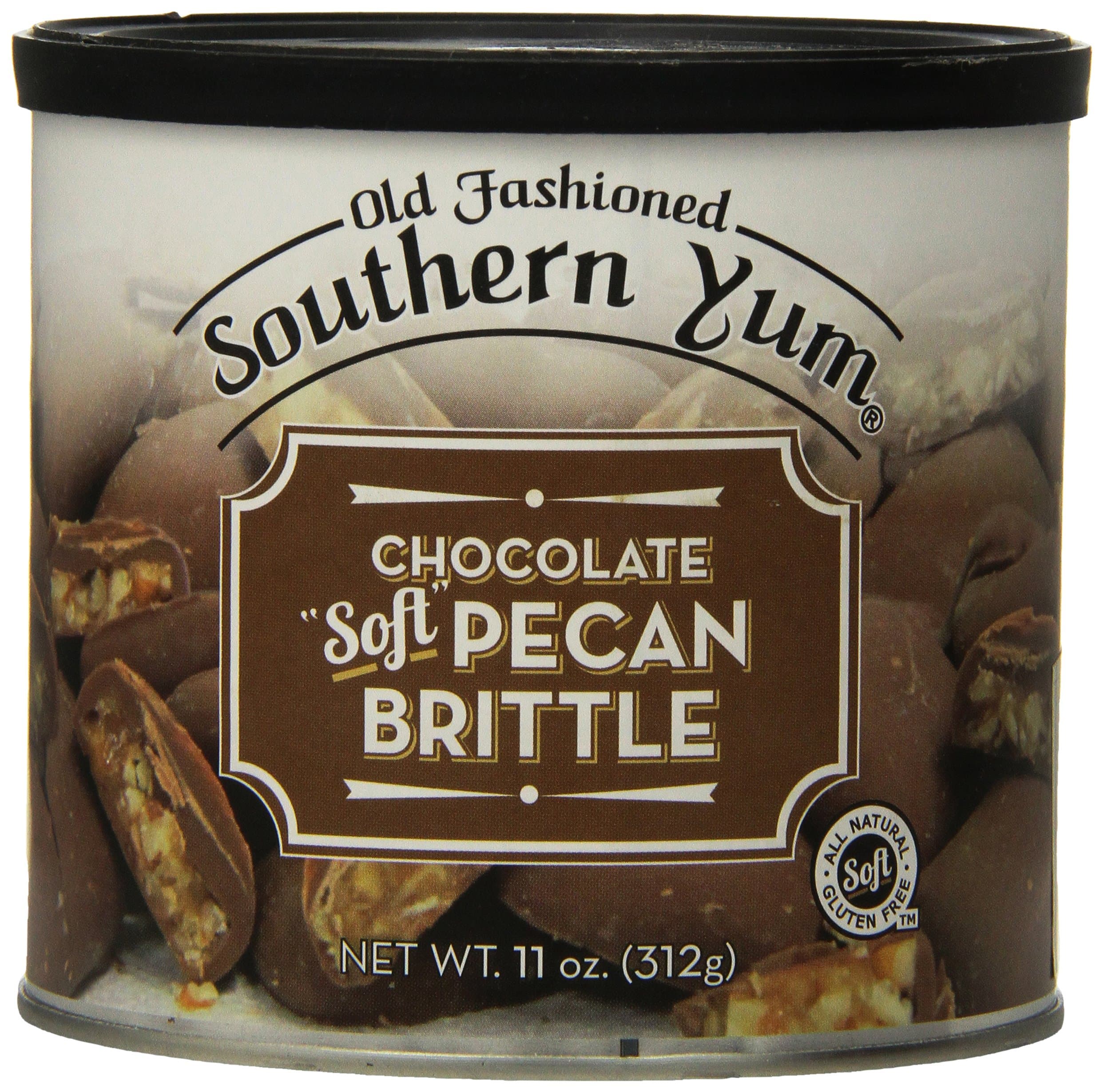 Southern Yum Pecan Brittle, Milk Chocolate, 11 Ounce